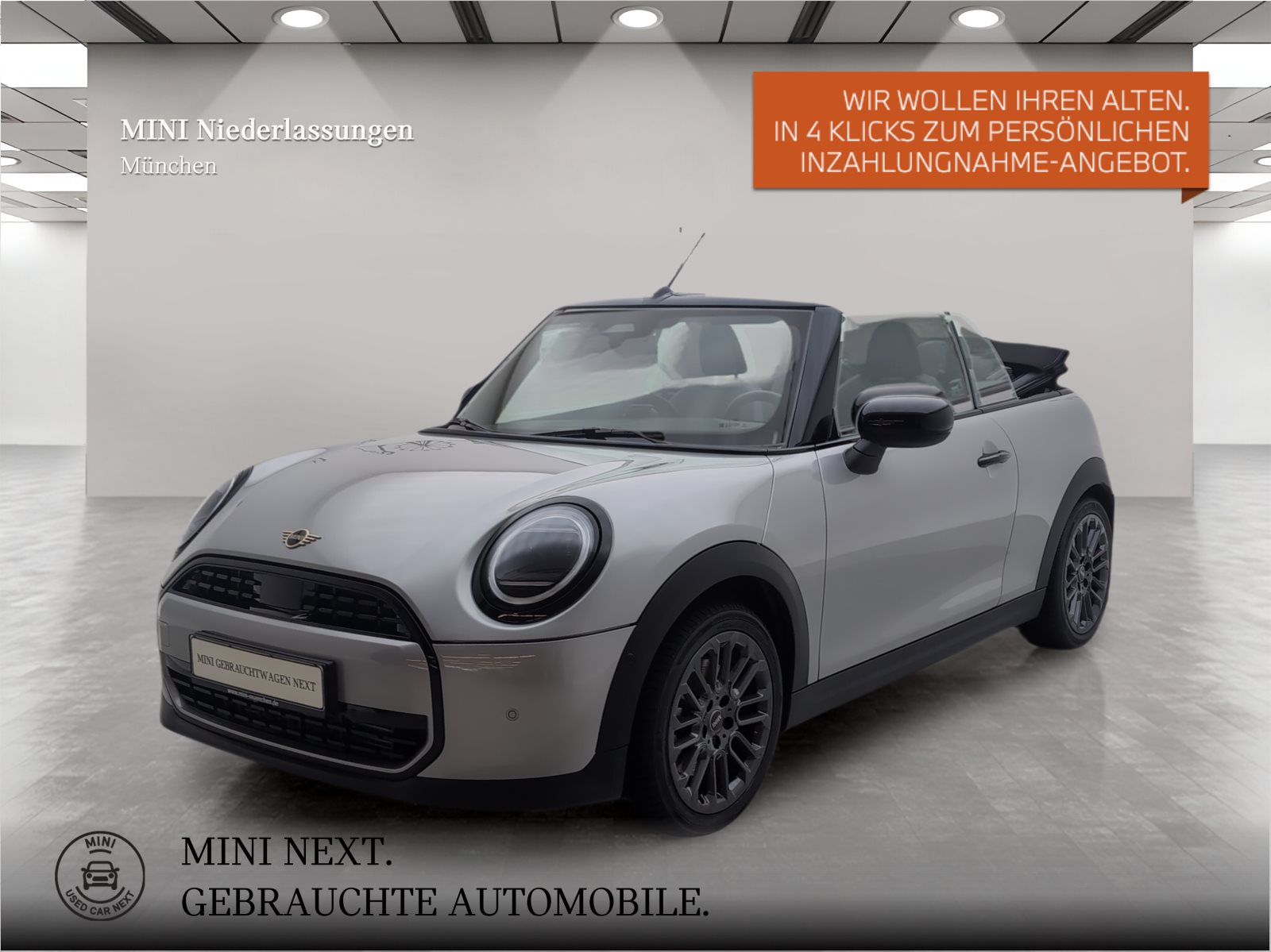 Mehr über den Artikel erfahren MINI Cooper Cabrio C Head-Up Kamera Driv.Assist LED C Head-Up Kamera Driv.Assist LED