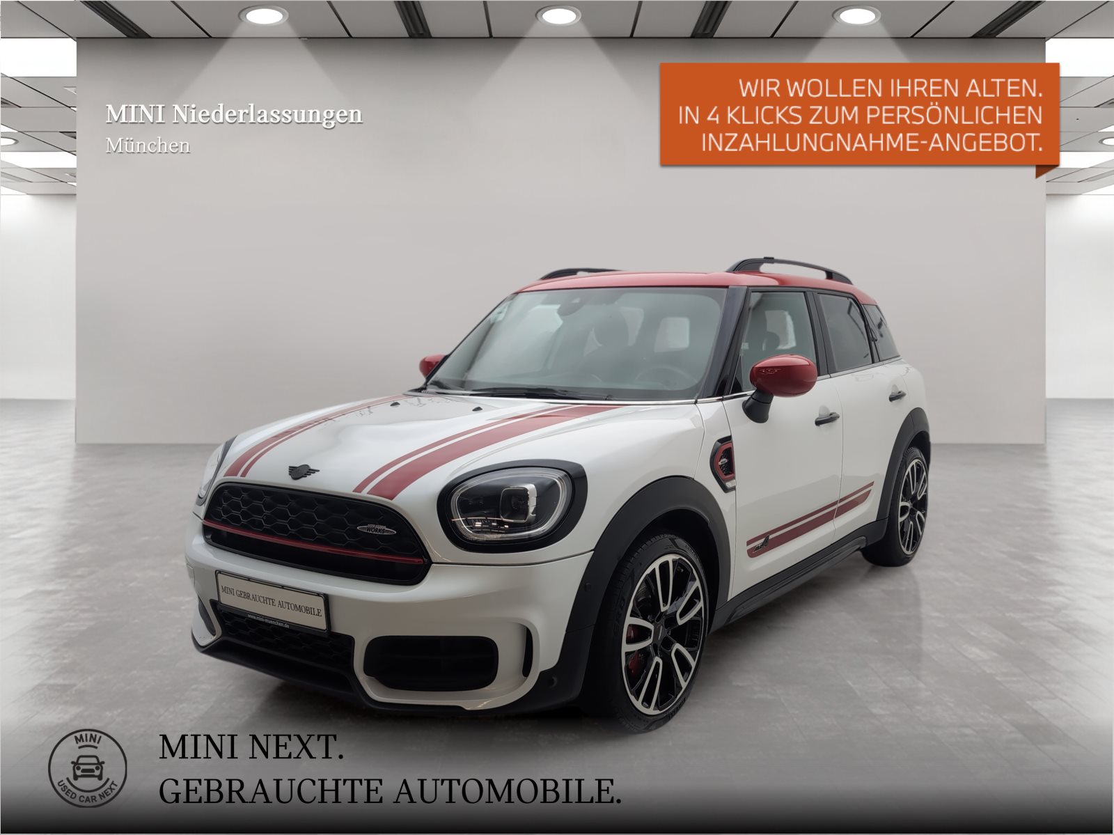 Mehr über den Artikel erfahren MINI John Cooper Works Countryman ALL4 Navi Harman/K ALL4 Navi Harman/K