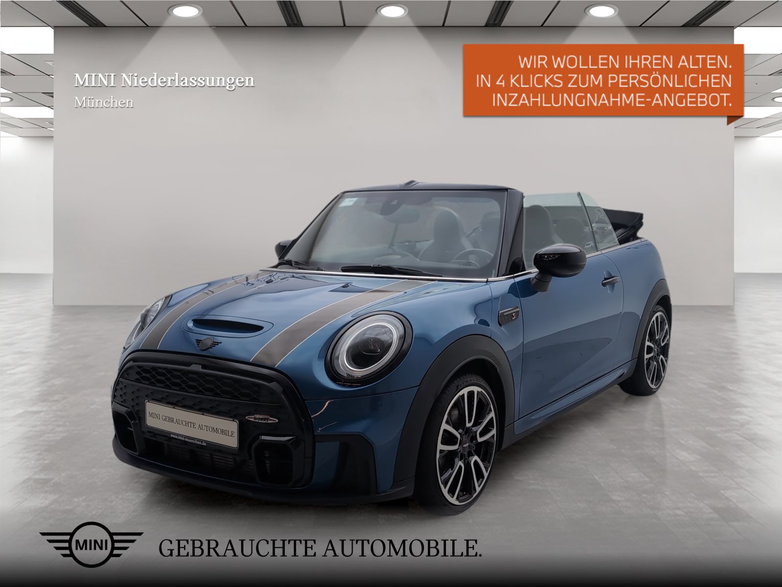 Mehr über den Artikel erfahren MINI Cooper S Cabrio PDC Driv.Assist Sportsitze LED PDC Driv.Assist Sportsitze LED