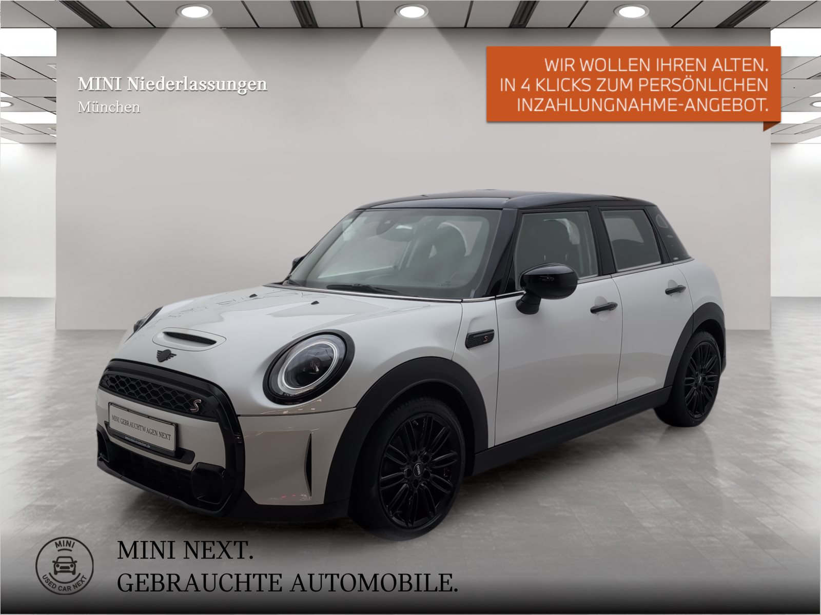 Mehr über den Artikel erfahren MINI Cooper S Navi Kamera Driv.Assist Sportsitze LED Navi Kamera Driv.Assist Sportsitze LED