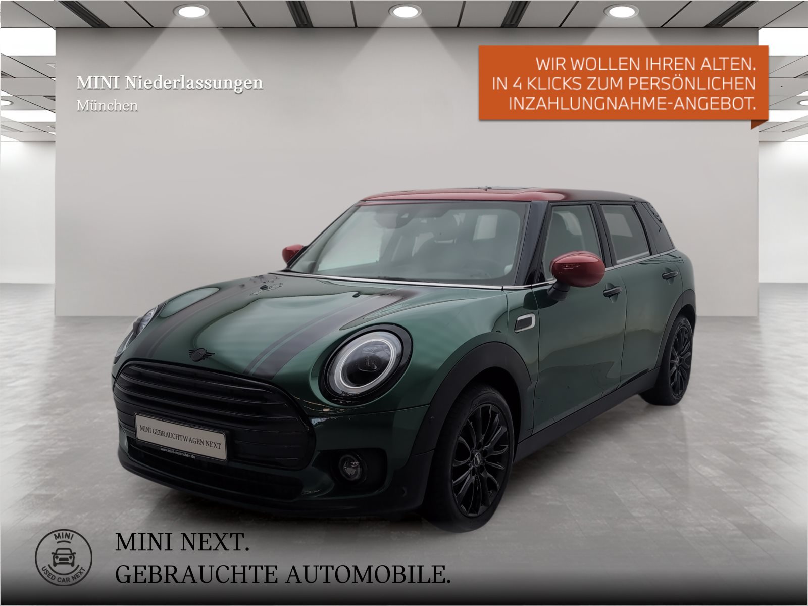 Mehr über den Artikel erfahren MINI Cooper D Clubman Navi Harman/K Head-Up Kamera Navi Harman/K Head-Up Kamera