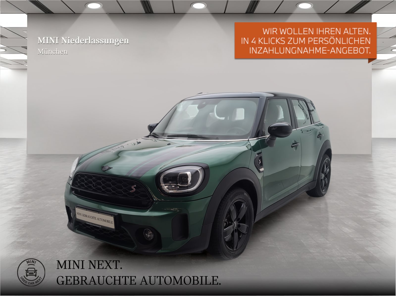 Mehr über den Artikel erfahren MINI Cooper S Countryman ALL4 Navi Kamera Sportsitze ALL4 Navi Kamera Sportsitze