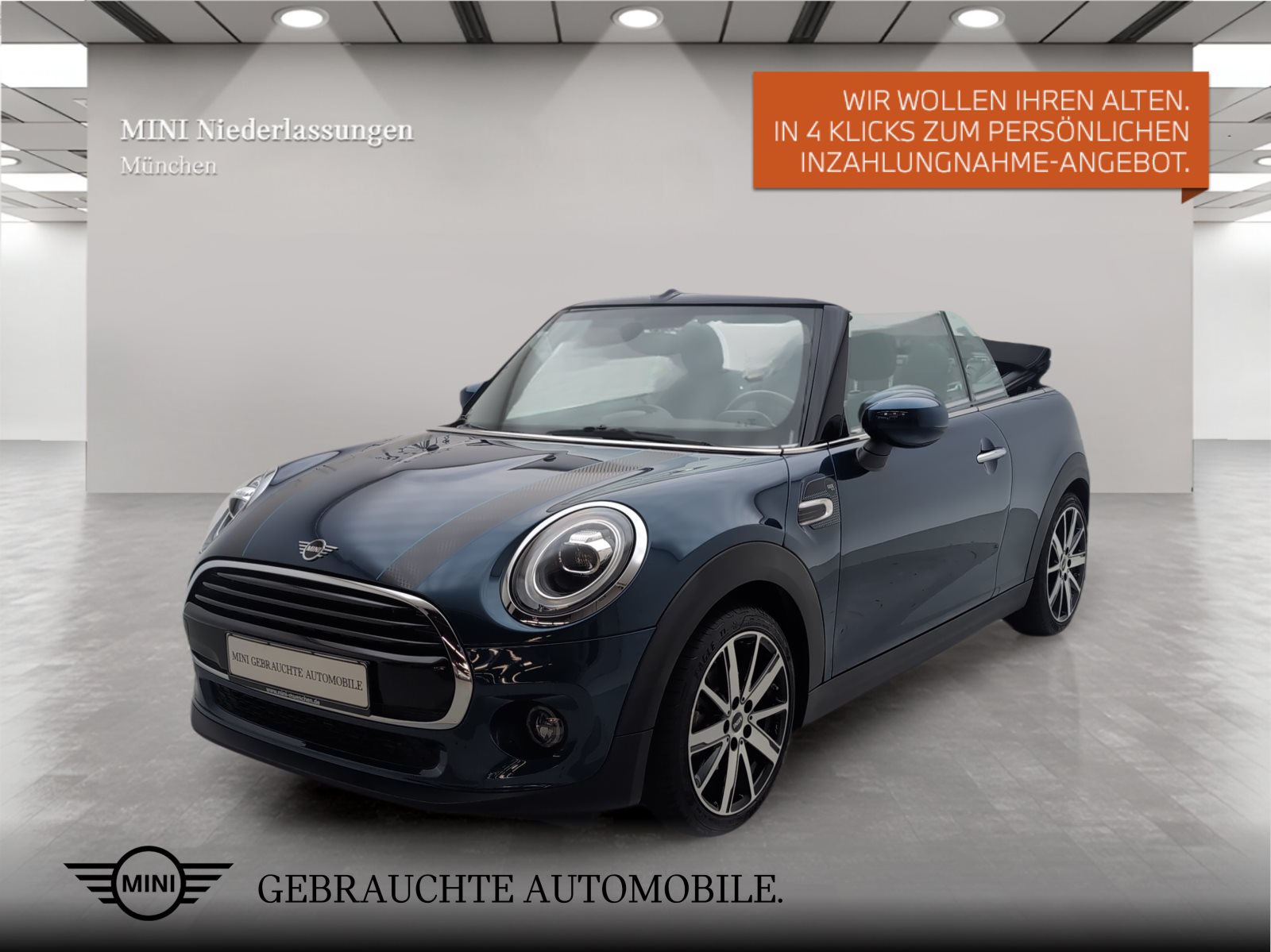 Mehr über den Artikel erfahren MINI Cooper Cabrio Navi PDC Sportsitze LED Navi PDC Sportsitze LED